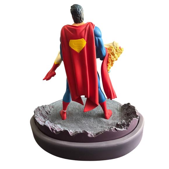 1999 DC Comics Crisis On Infinite Earths Superman Supergirl Figurine 1458/2550 - Picture 3 of 7